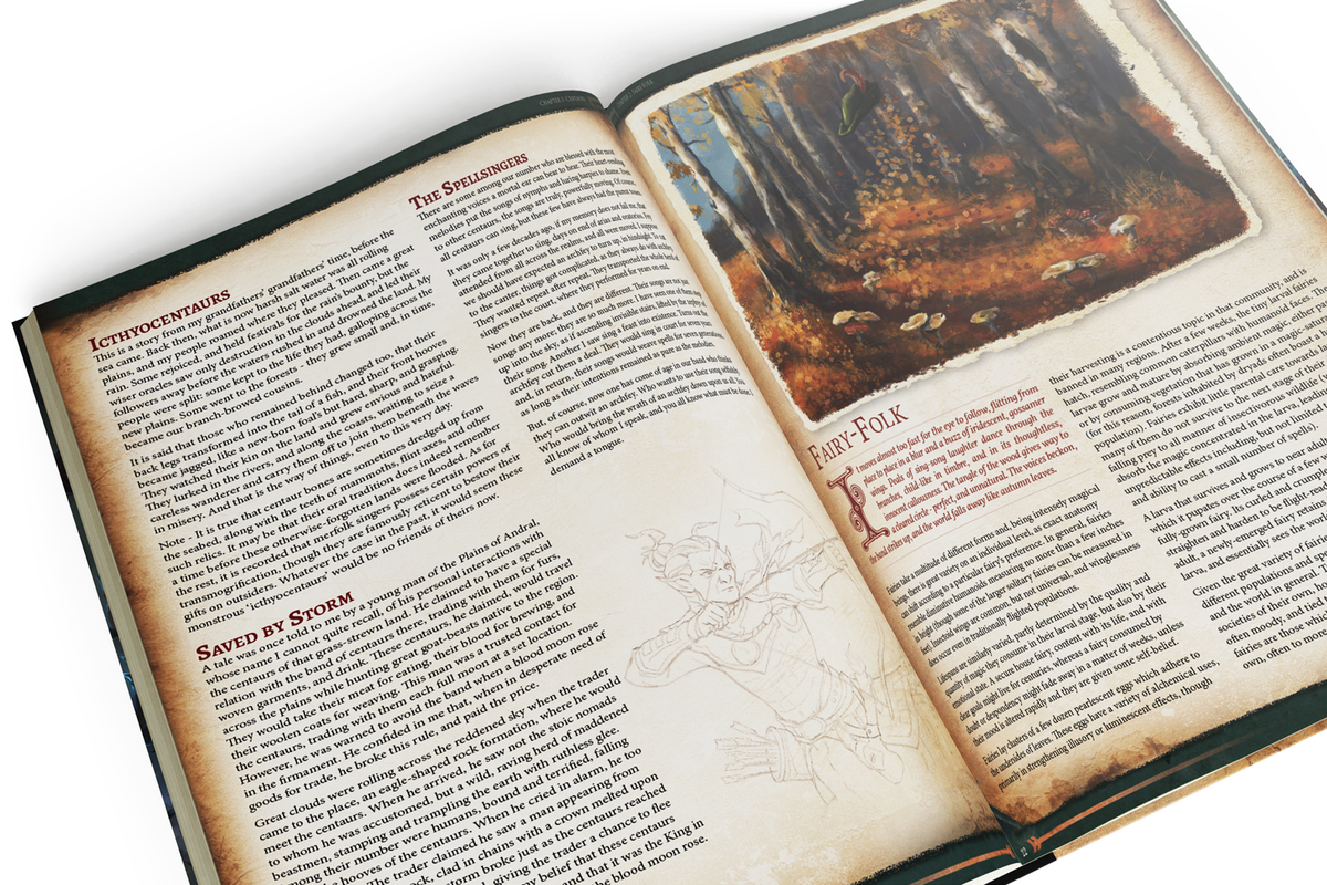 Ultimate Bestiary: Secrets of the Fey Hardcover (5E)