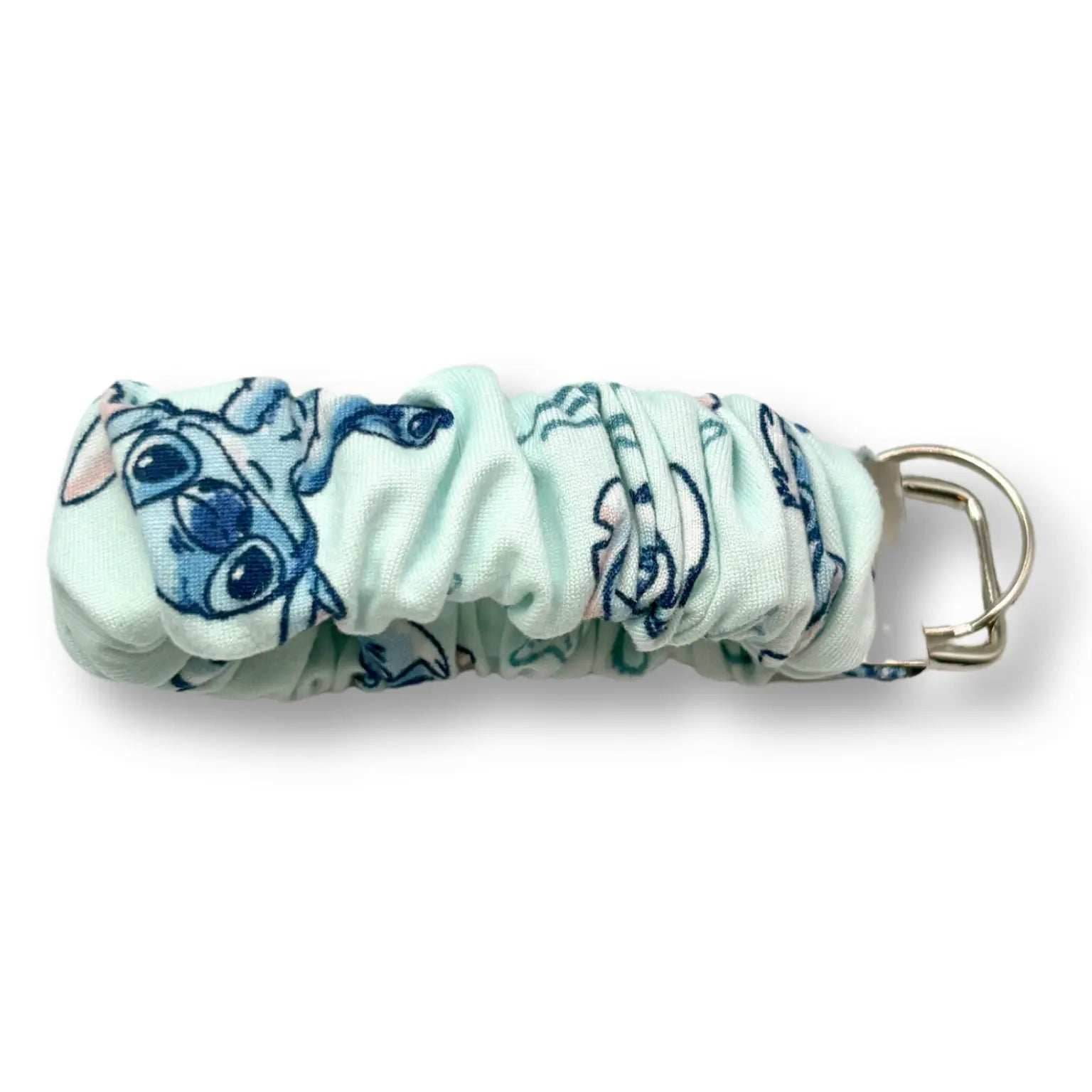 Blue Stitch Scrunchie Wristlet - 