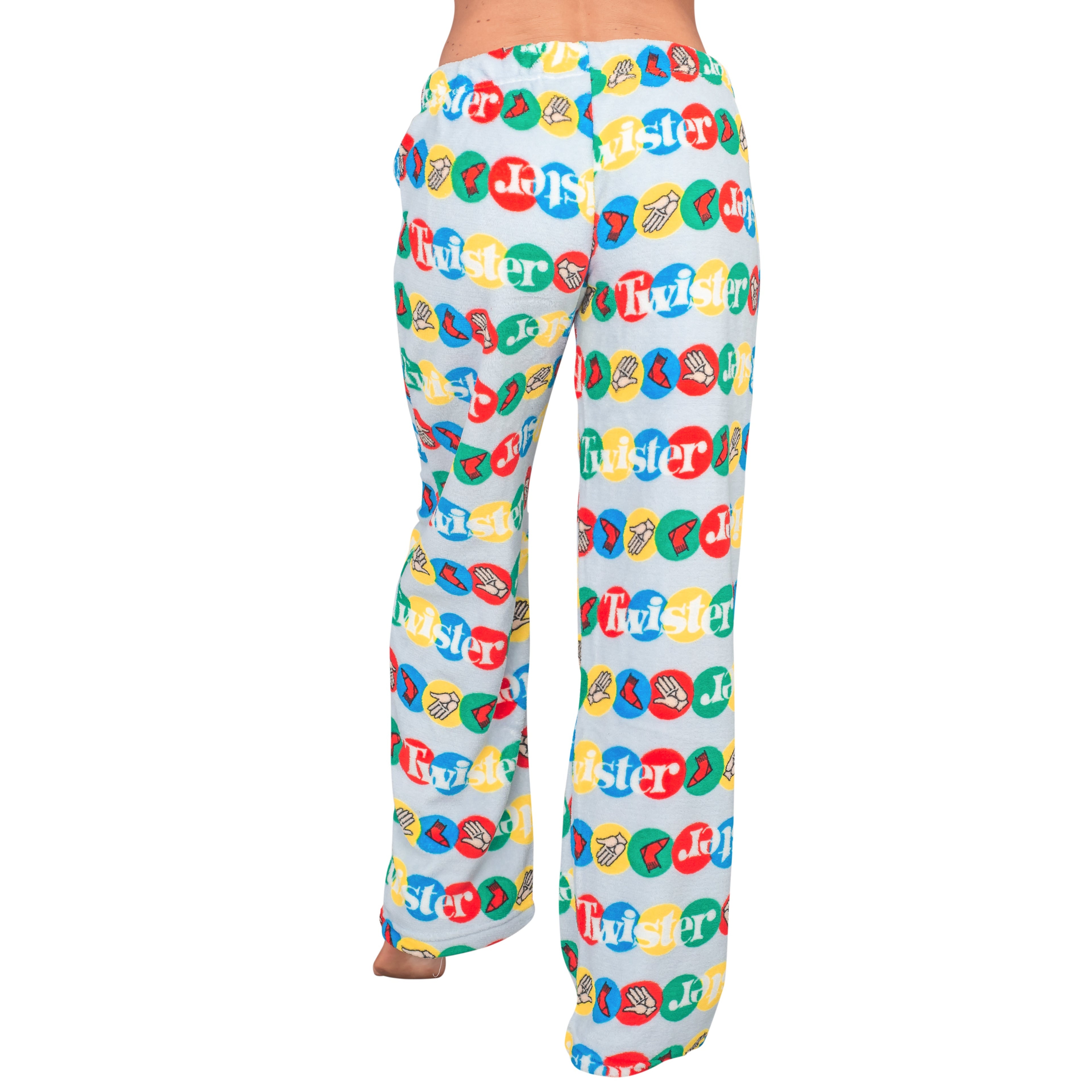 Underboss Twister Game All Over Print Plush Pajama Lounge Pants
