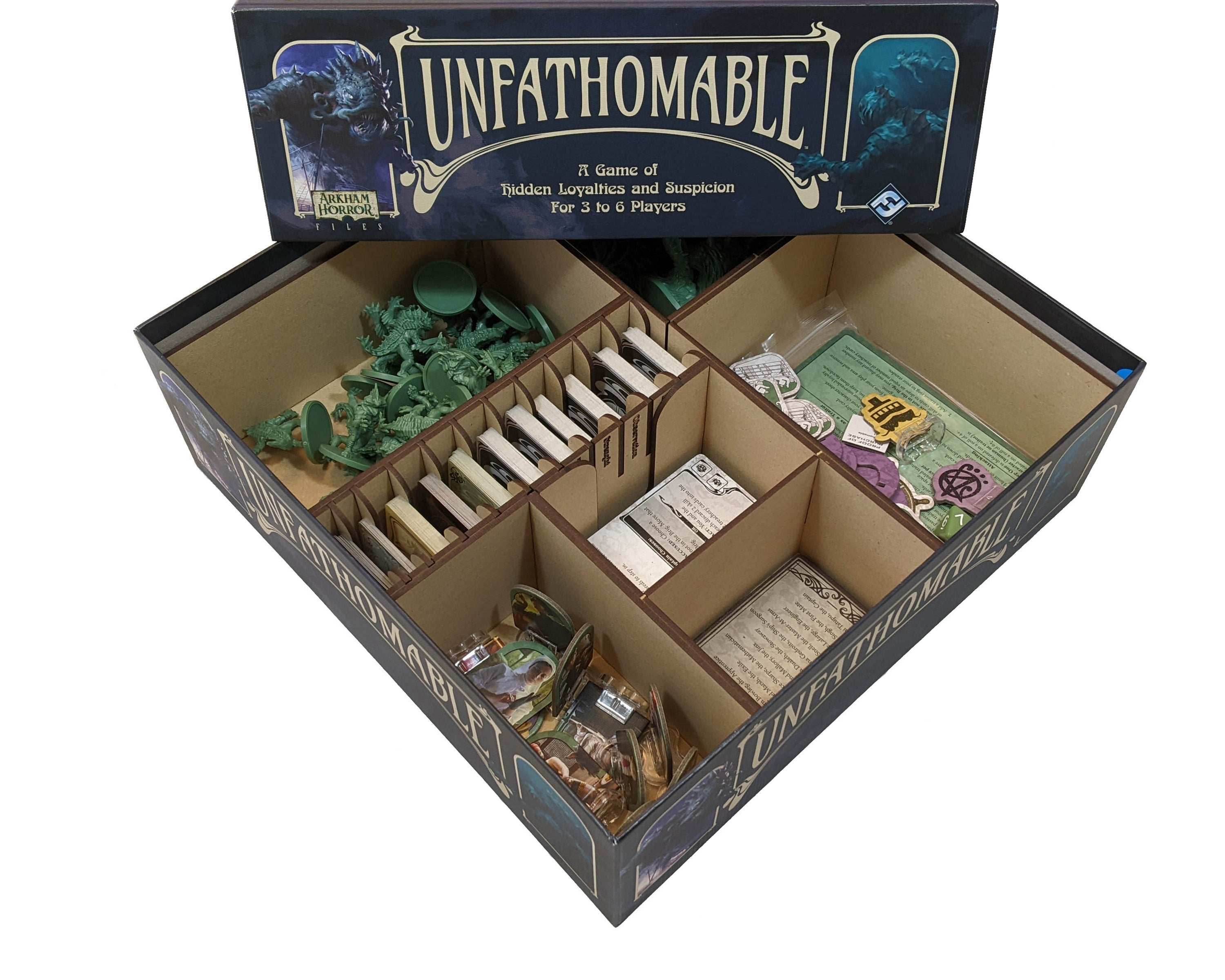 Unfathomable Board Game Organizer Insert - 