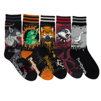 Ungovernable Crew Sock Pack | 5 Designs