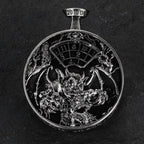 Unique Metal DND Spinning Dice Pocket Watch