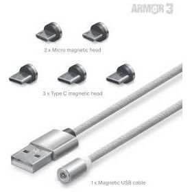 Universal Magnetic Charging Cable Set 6 Pcs - Role-Players