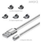 Universal Magnetic Charging Cable Set 6 Pcs - Role-Players