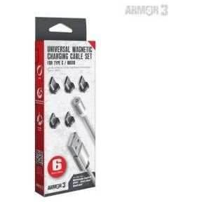 Universal Magnetic Charging Cable Set 6 Pcs - Role-Players