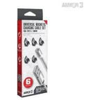 Universal Magnetic Charging Cable Set 6 Pcs - Role-Players