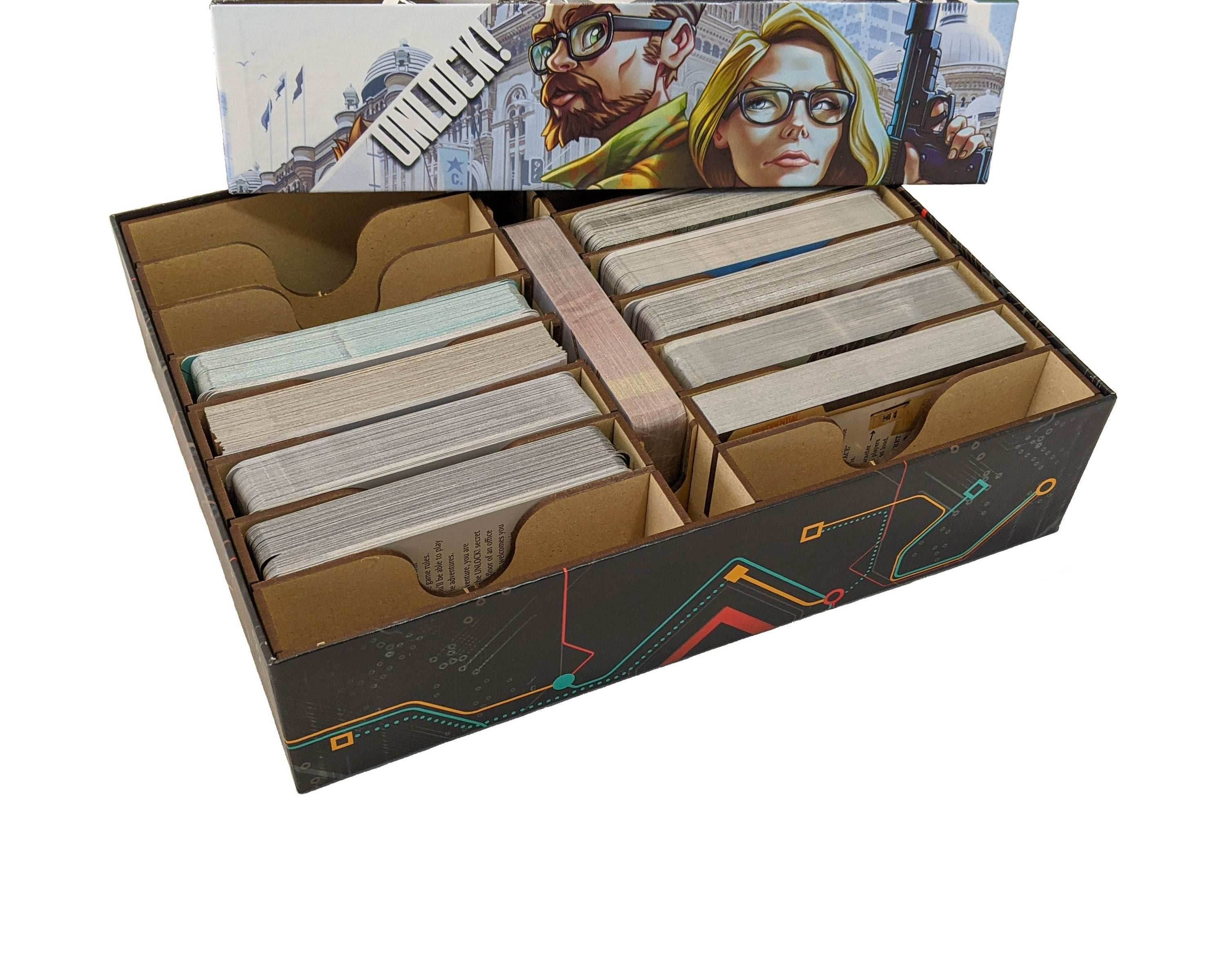 Unlock! Board Game Organizer Insert - 