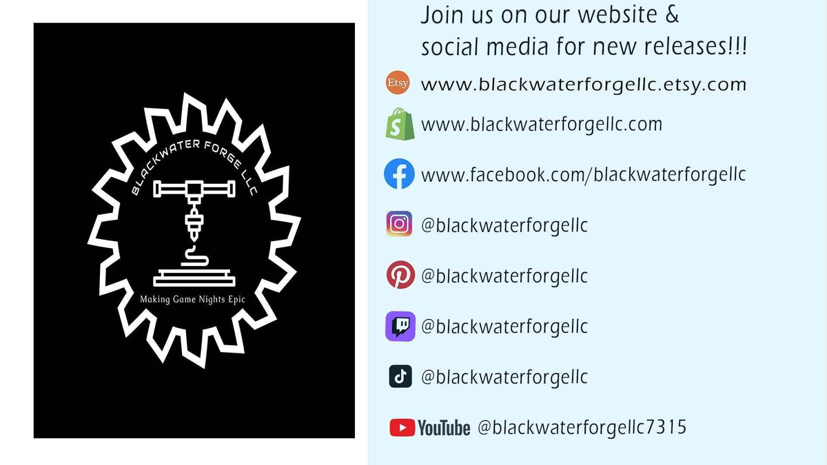 Blackwater Forge LLC Cyberpunk Dice Tower - Dive into Neon Nights & Futuristic Fights with Each Roll. - Black / Yes- Include Random Dice Set