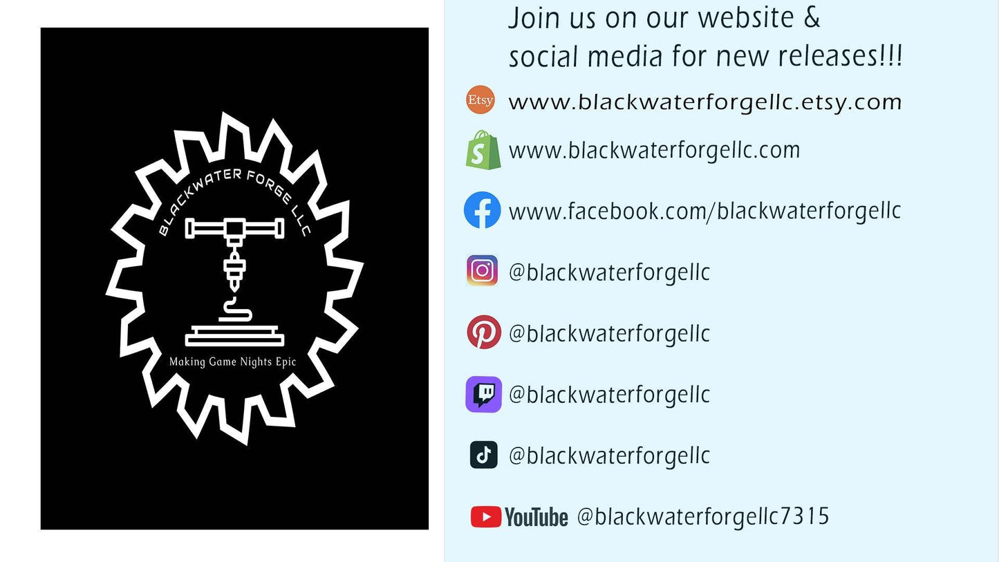 Explorer's Observatory 3D Printed Dice Tower - Mythic Roll - Unchained Games - Gazing into the stars! - Black / Yes- Include Random Dice Set