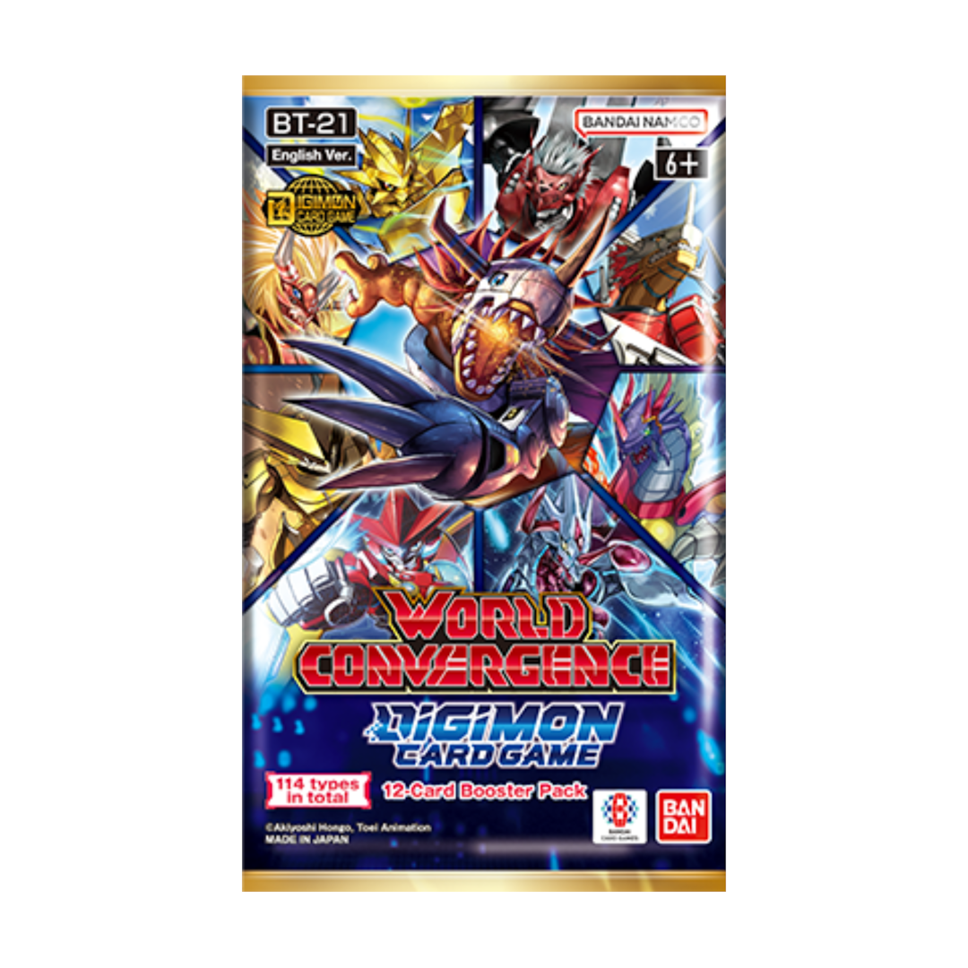 Digimon Card Game: Booster Pack - World Convergence (BT21)