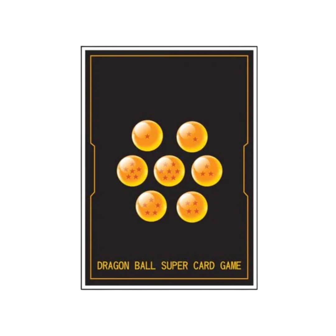Dragon Ball Super TCG: Card Sleeves - Standard Black (Dragon Balls)