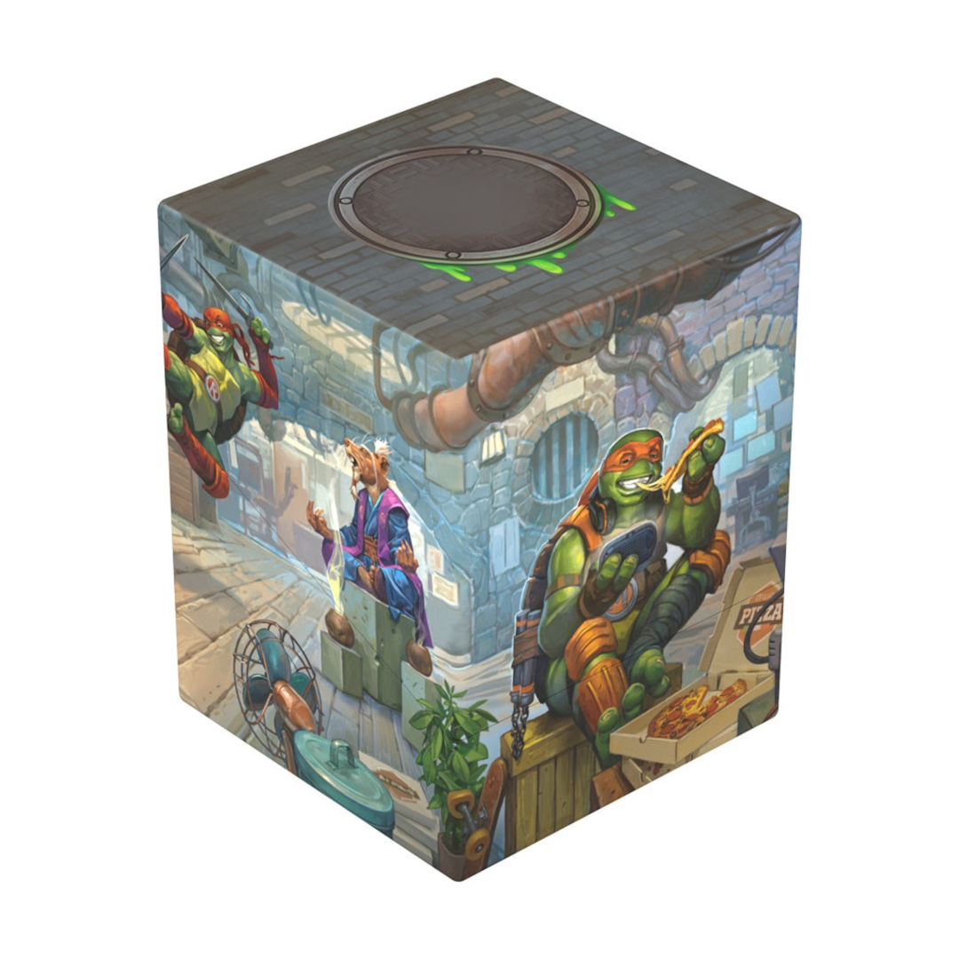 Deck Box: Boulder: Return To Earth: 100+: Magic the Gathering: Teenage Mutant Ninja Turtles: Turtle Lair