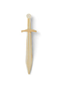 Handcrafted Small Children's Play Short Sword - 16" Length - Pine