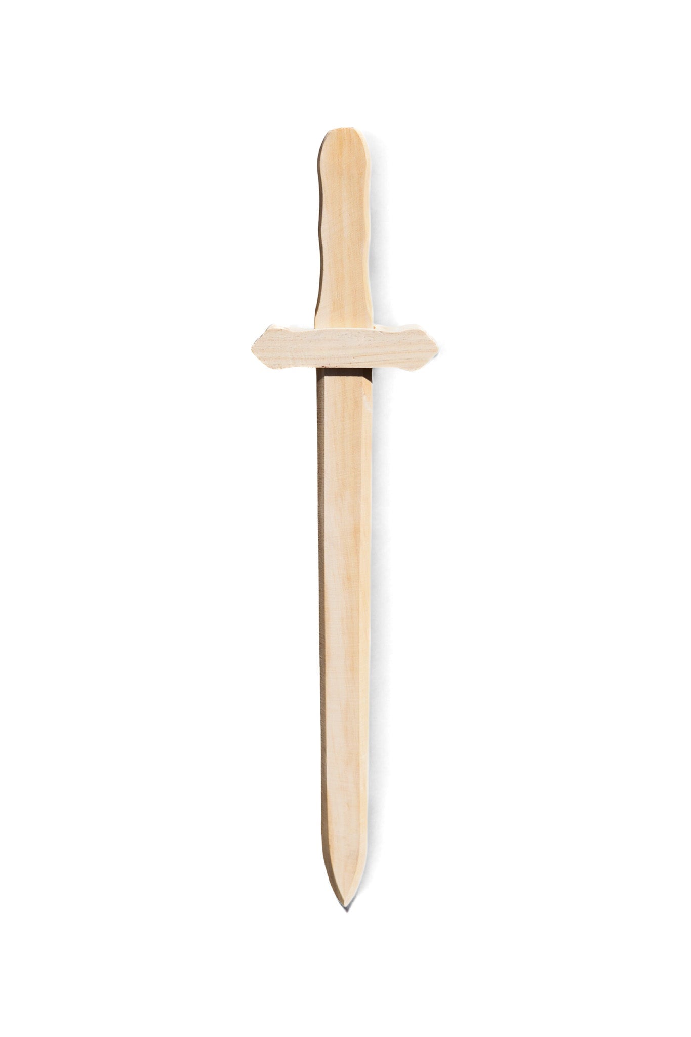 Sturdy Pine Wood Glossy Sword