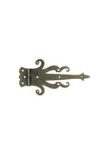 5" Medieval Decorative Bronze Finish Strap Hinges - Set of 2