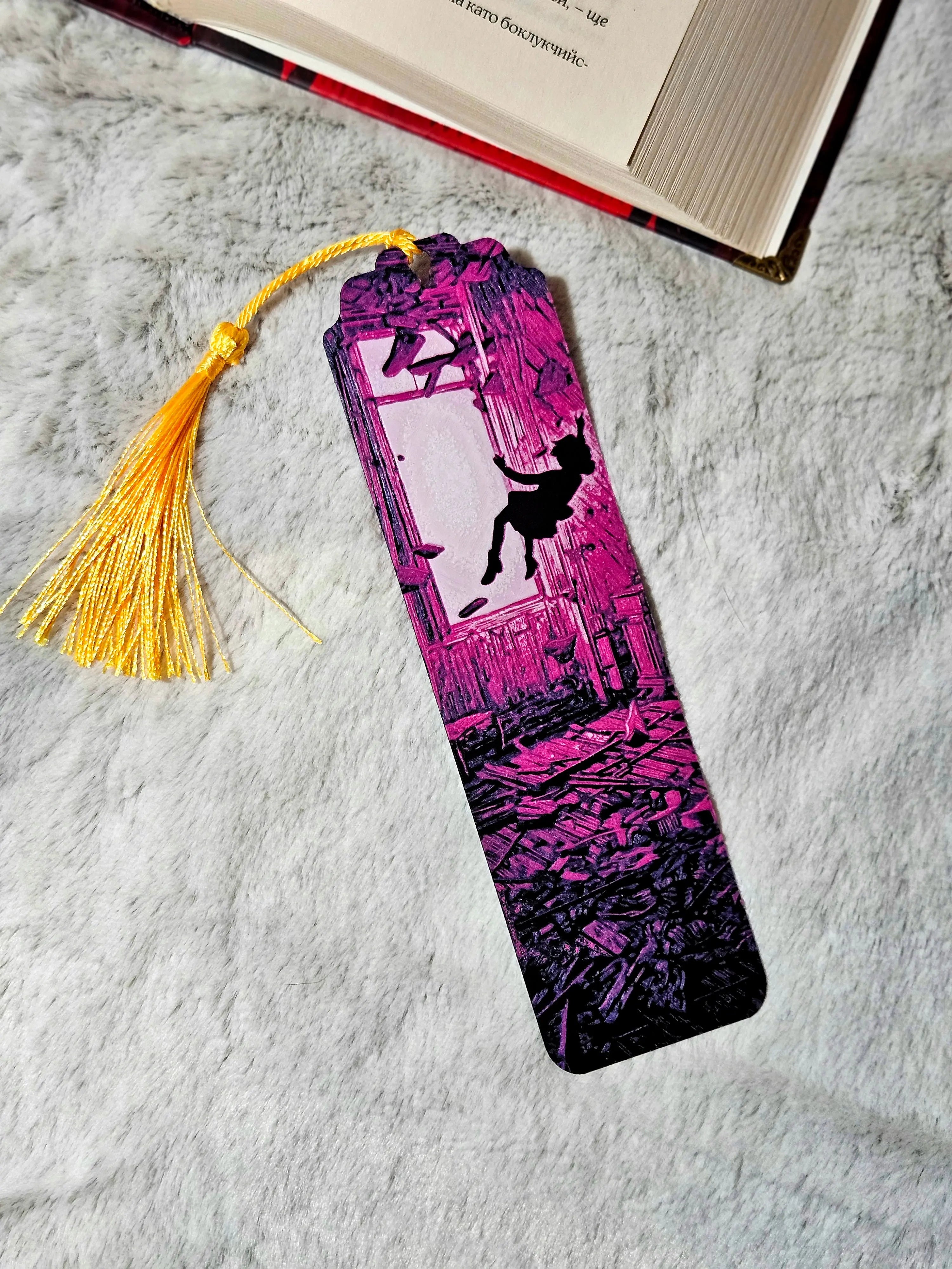 Upside-Down Portal Bookmark – 80s Supernatural Inspired Bookmark