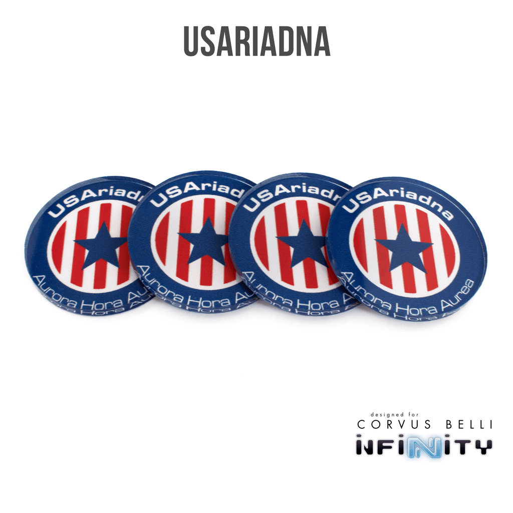 Infinity Faction Command Tokens - USAriadna