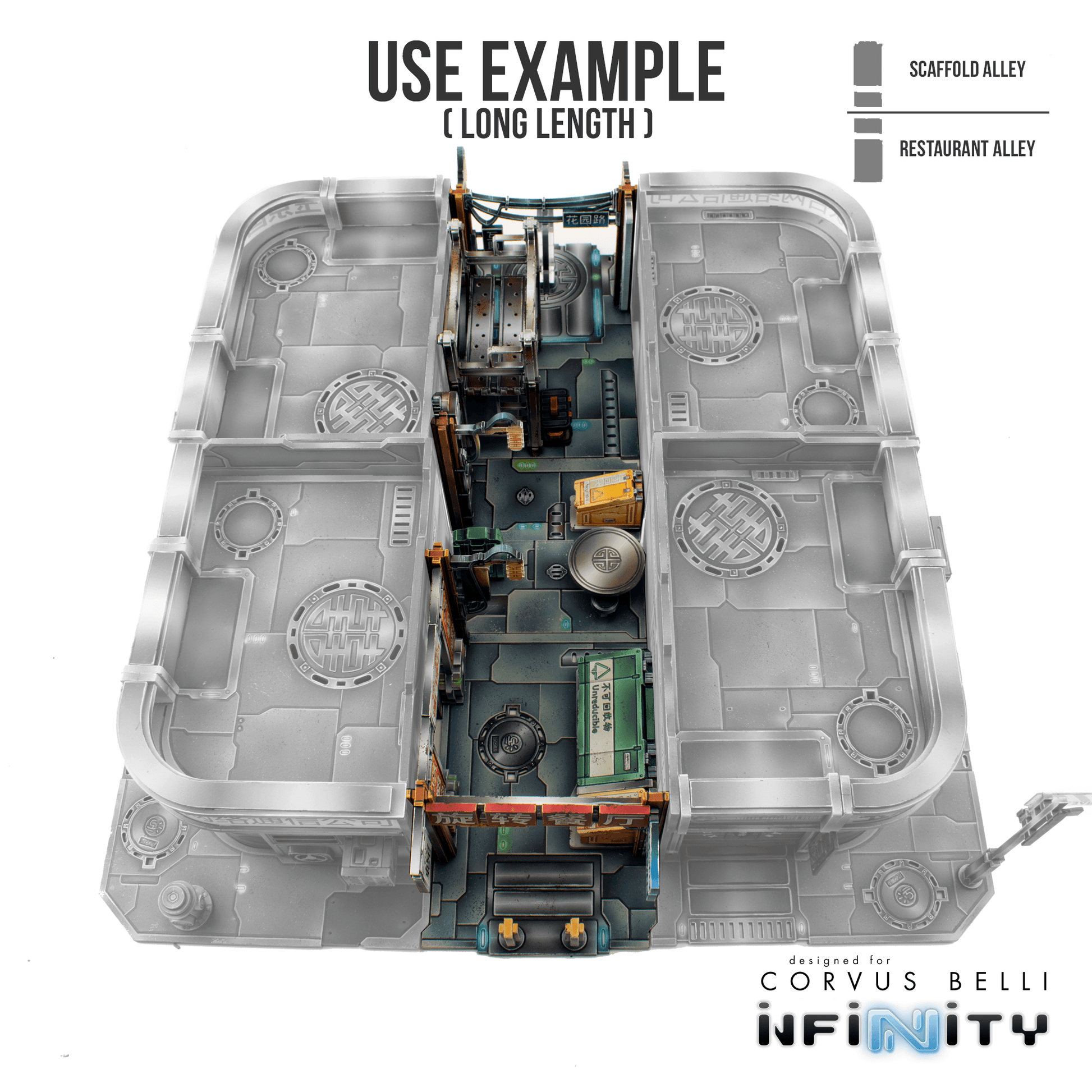 Xiguan Alleyways - Restaurant Alley / Color Printed