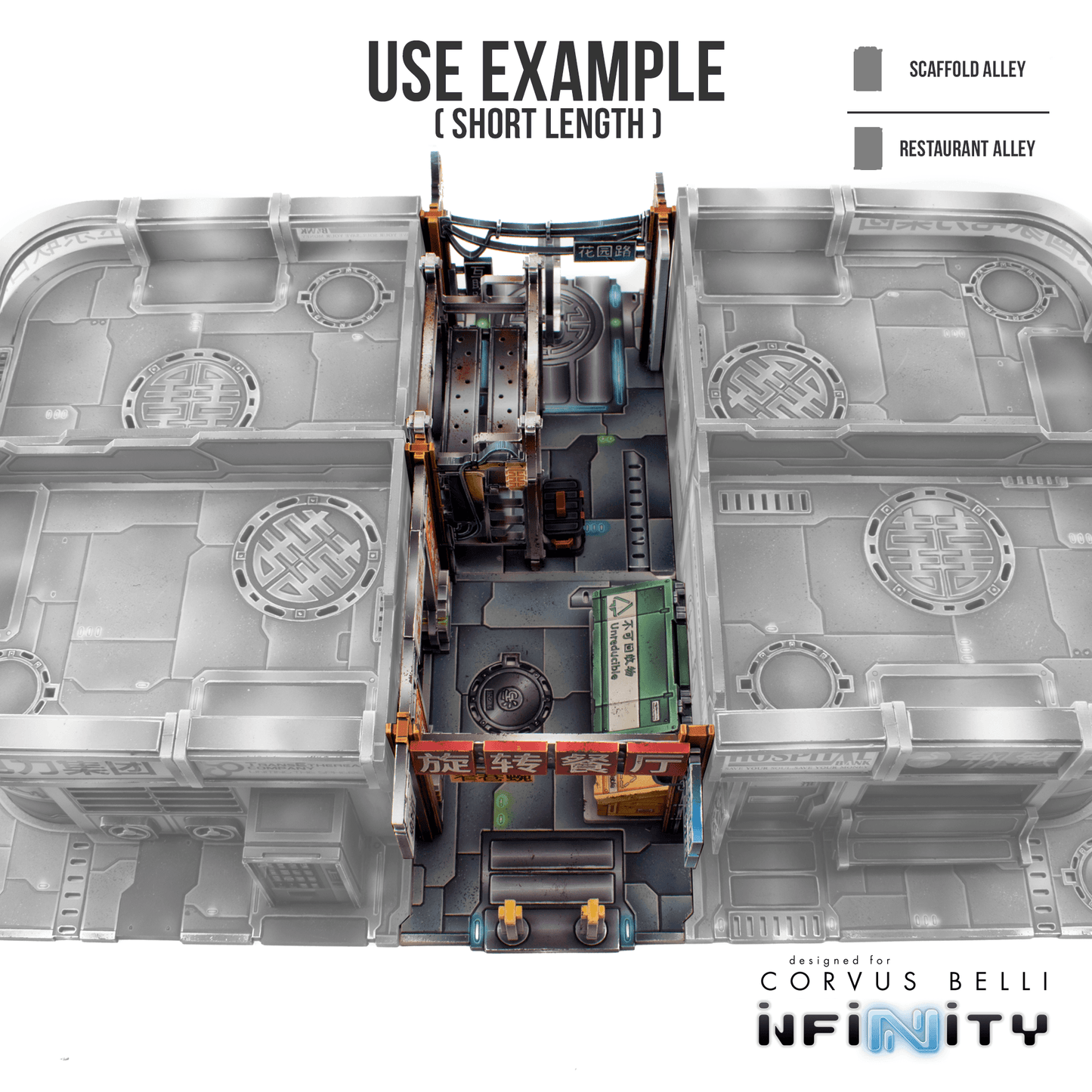 Xiguan Alleyways - Restaurant Alley / Color Printed