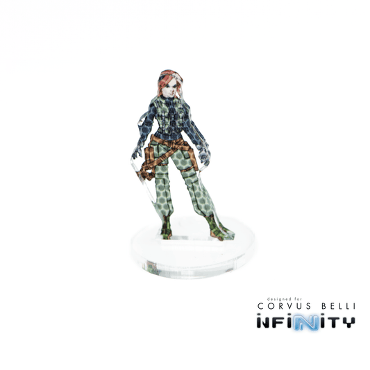 Infinity 3D Markers: Uxia McNeill (25mm Camo -3) - A