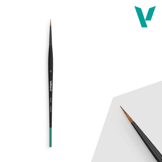 Hobby Brushes: Detail - Synthetic - No. 0 - 