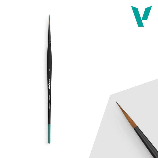 Hobby Brushes: Detail - Synthetic - Size 2 - 