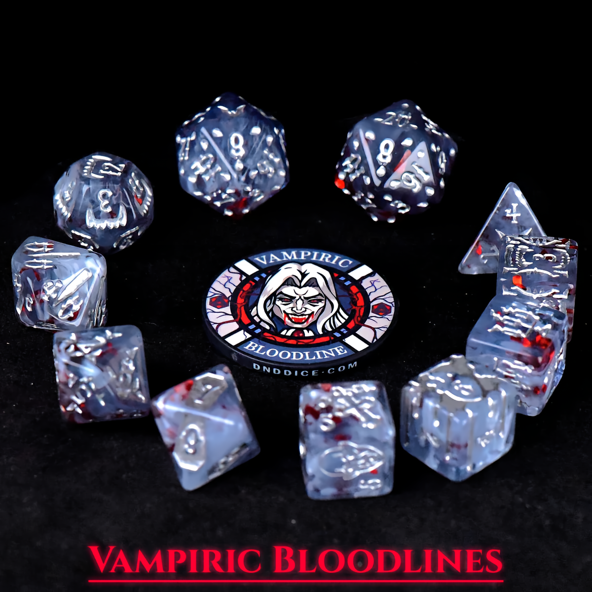 Vampiric Bloodlines Dice Set