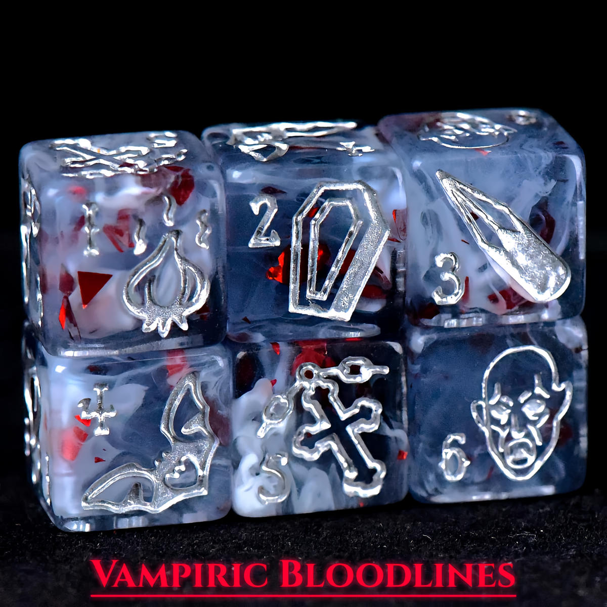 Vampiric Bloodlines Dice Set