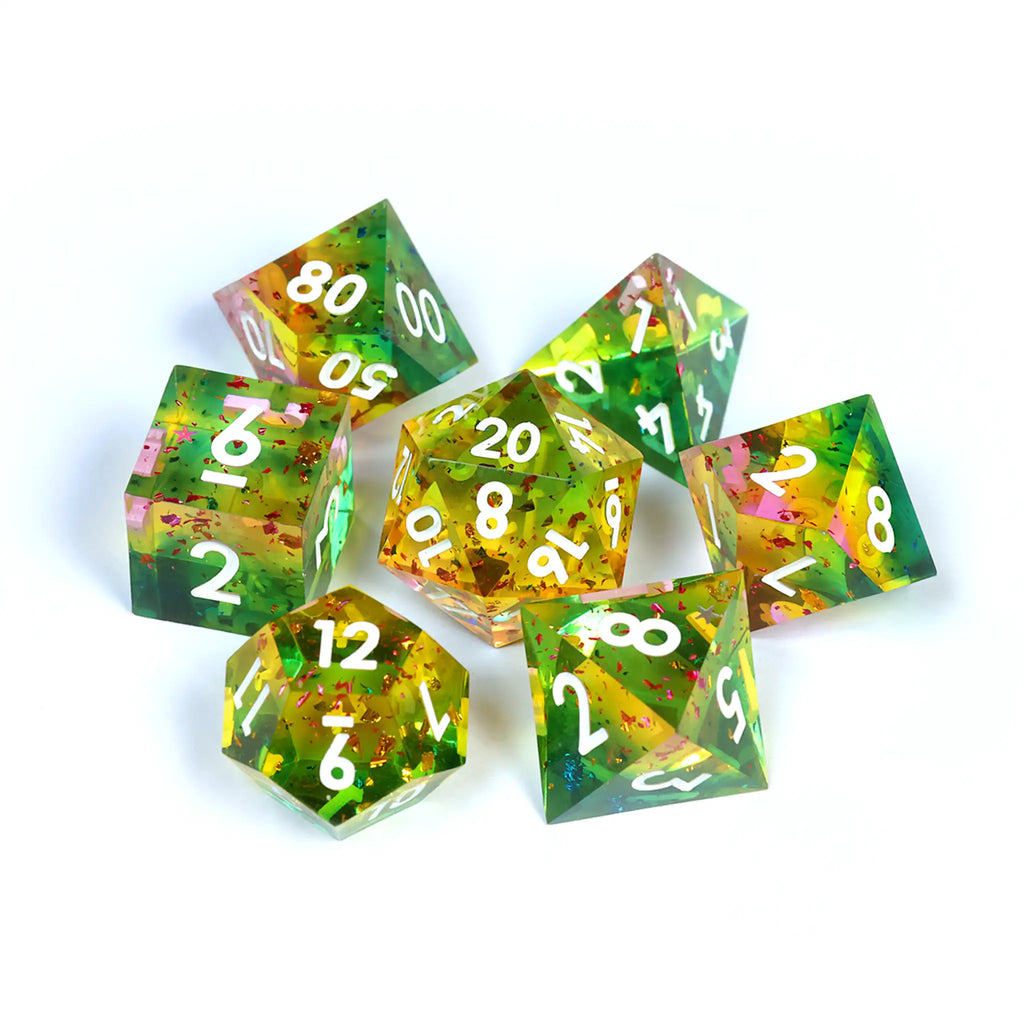 VHS Sharp Edge Dice - Rainbow Bright