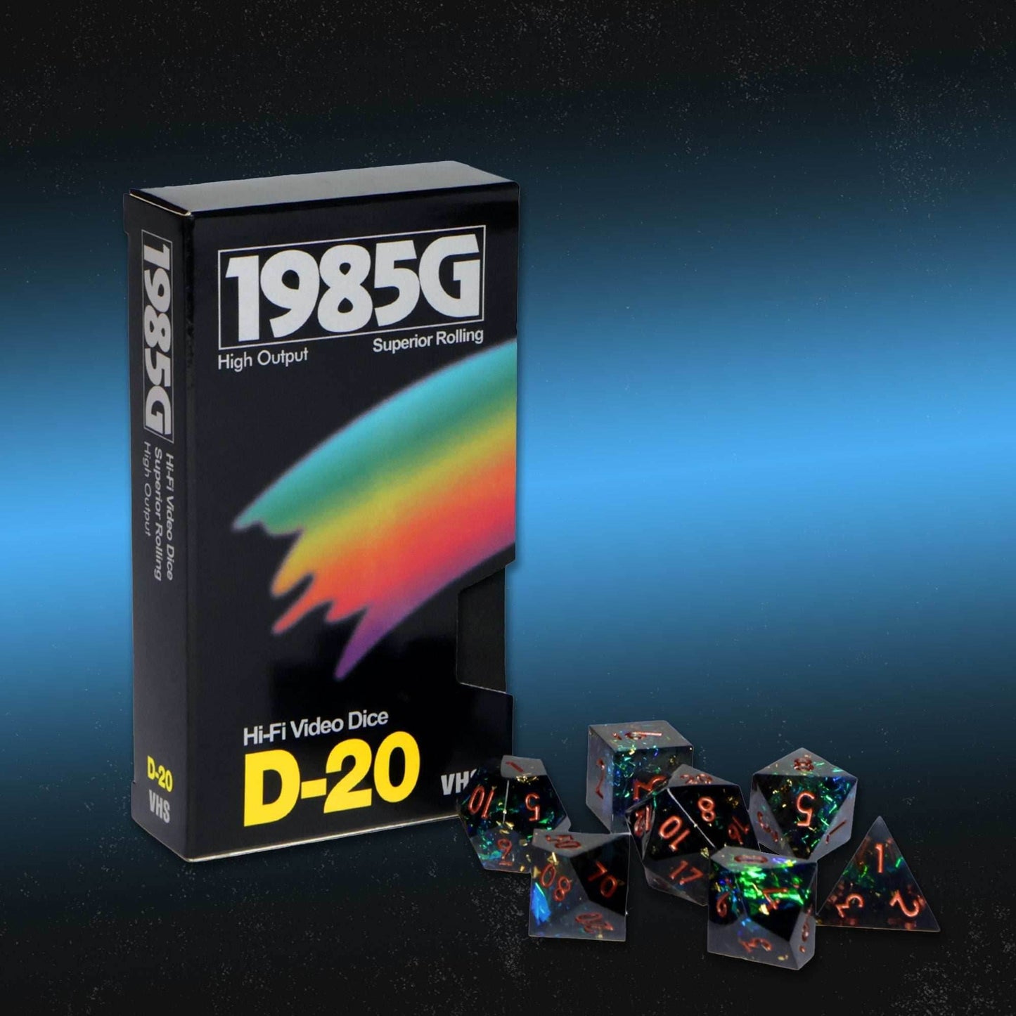 1985 Games Presents: Sharp Edge VHS Dice - Starstorm