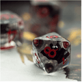 Vampire Bats RPG Dice Set - 