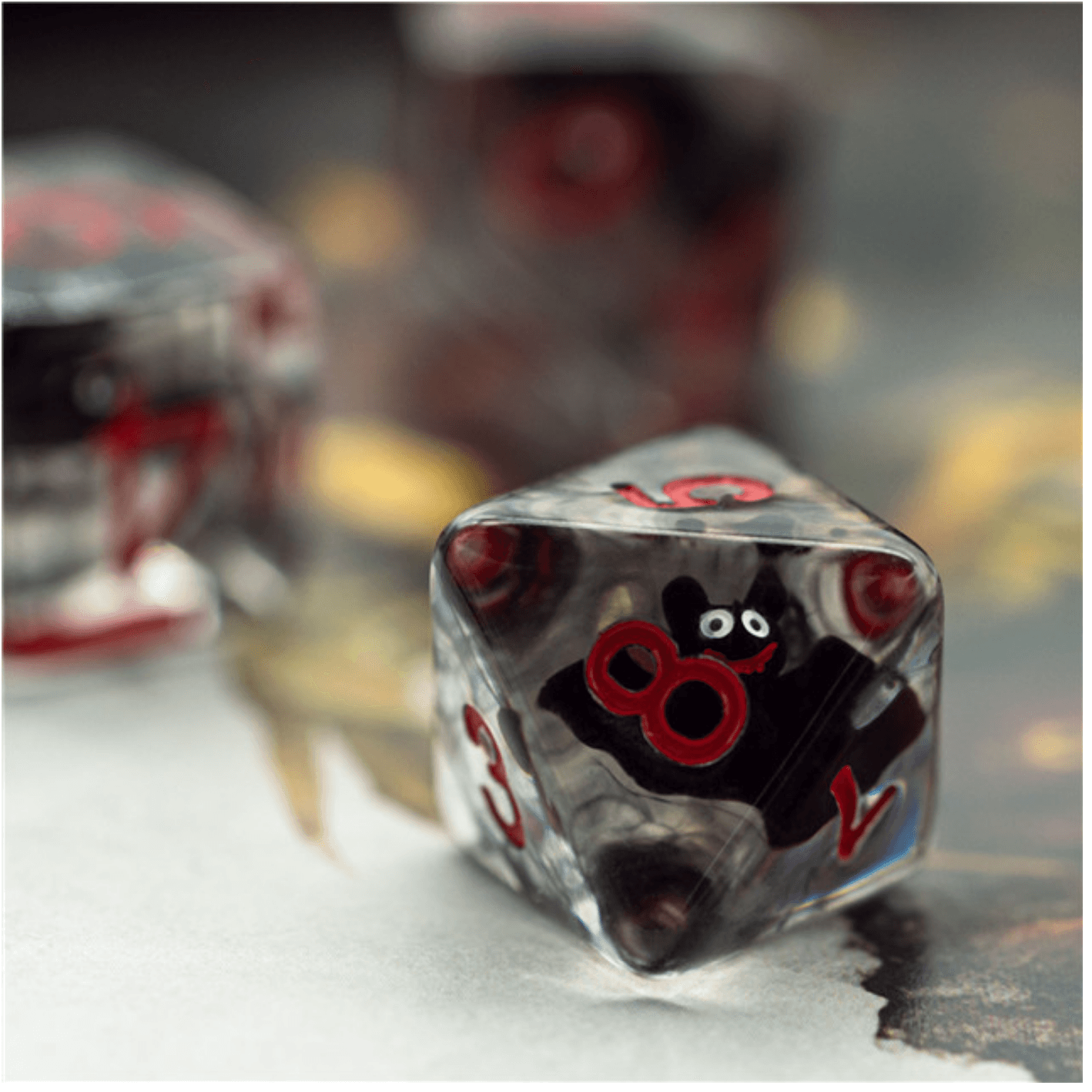Vampire Bats RPG Dice Set - 