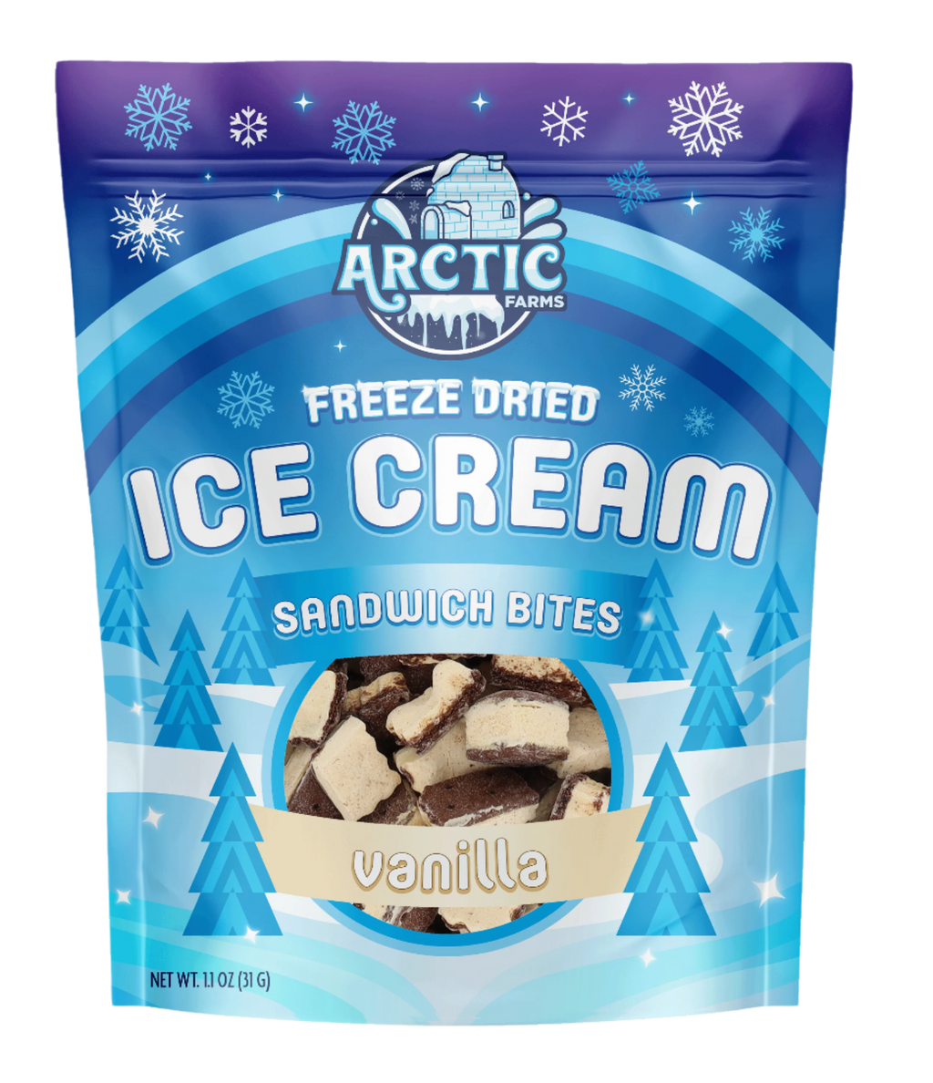 Freeze Dried Ice Cream Sandwich Bites