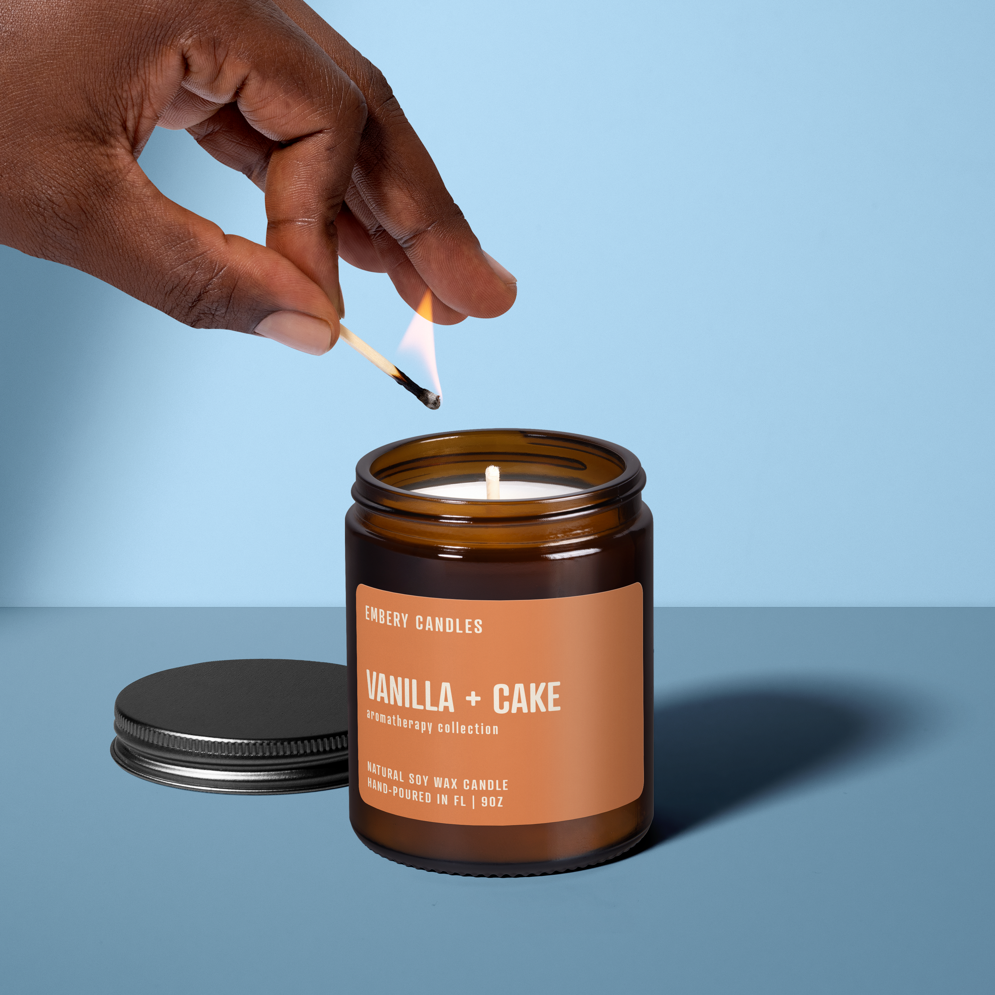 Vanilla + Cake | Soy Wax Scented Candle