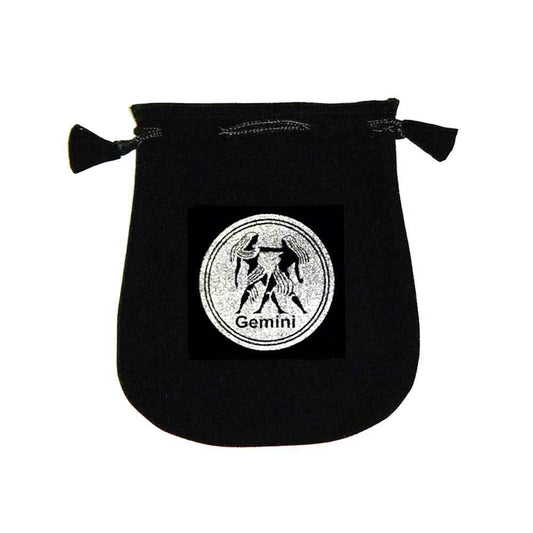 Velvet pouch - Gemini - 