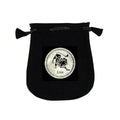 Velvet pouch - Leo - 