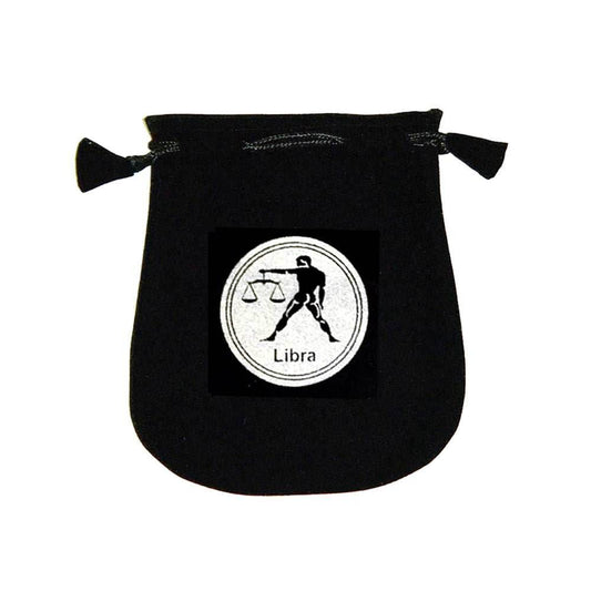 Velvet pouch - Libra - 