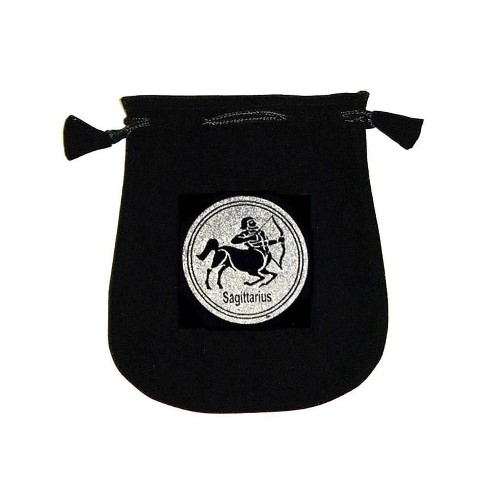 Velvet pouch - Sagittarius - 