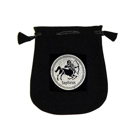 Velvet pouch - Sagittarius - 