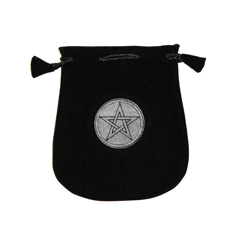 Velvet pouch - Pentagram - 