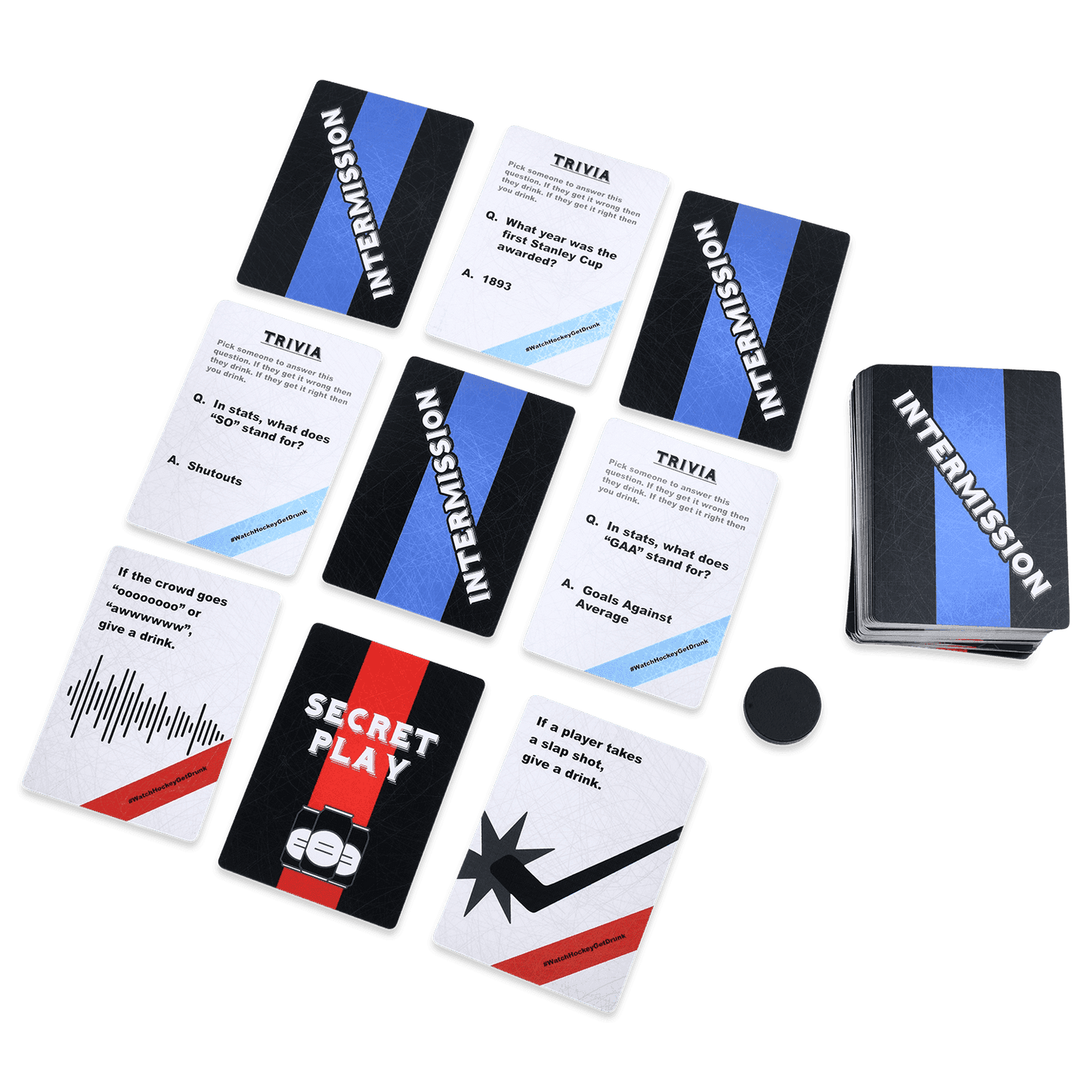 WATCH HOCKEY, GET DRUNK - The Live Hockey Drinking Game - 