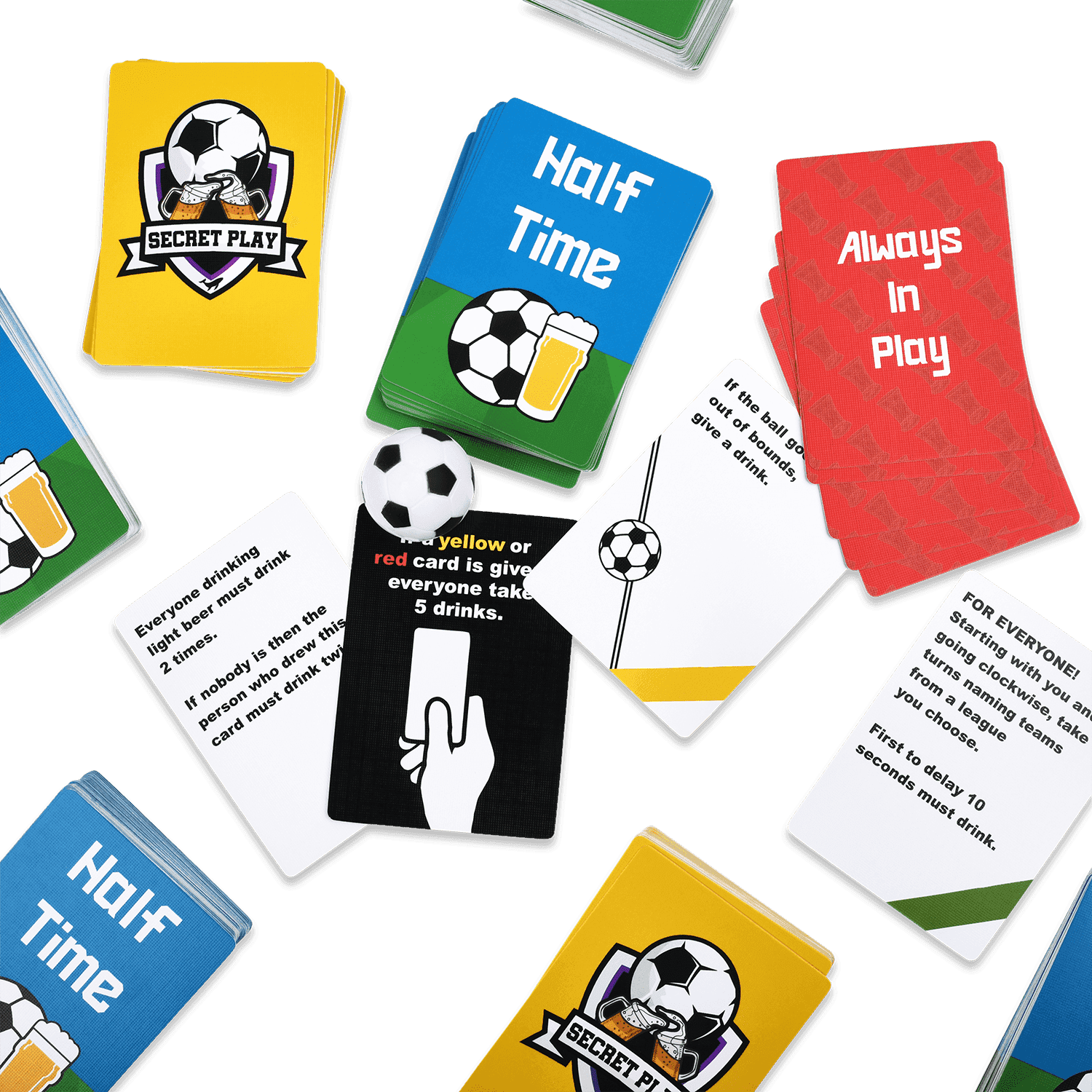 WATCH SOCCER, GET DRUNK - The Live Soccer Drinking Game - 