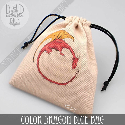 Color Dragon Dice Bag - 
