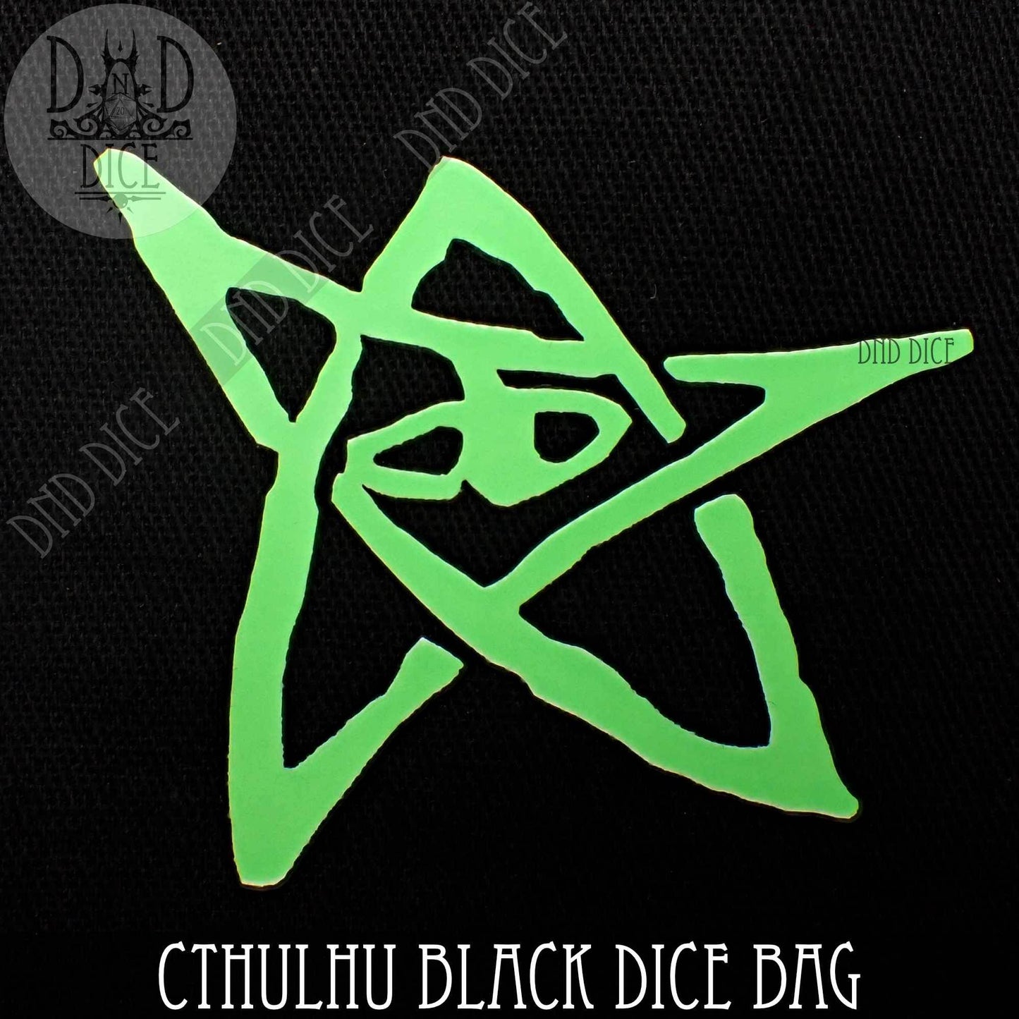 Call of Cthulhu BLACK Dice Bag - 