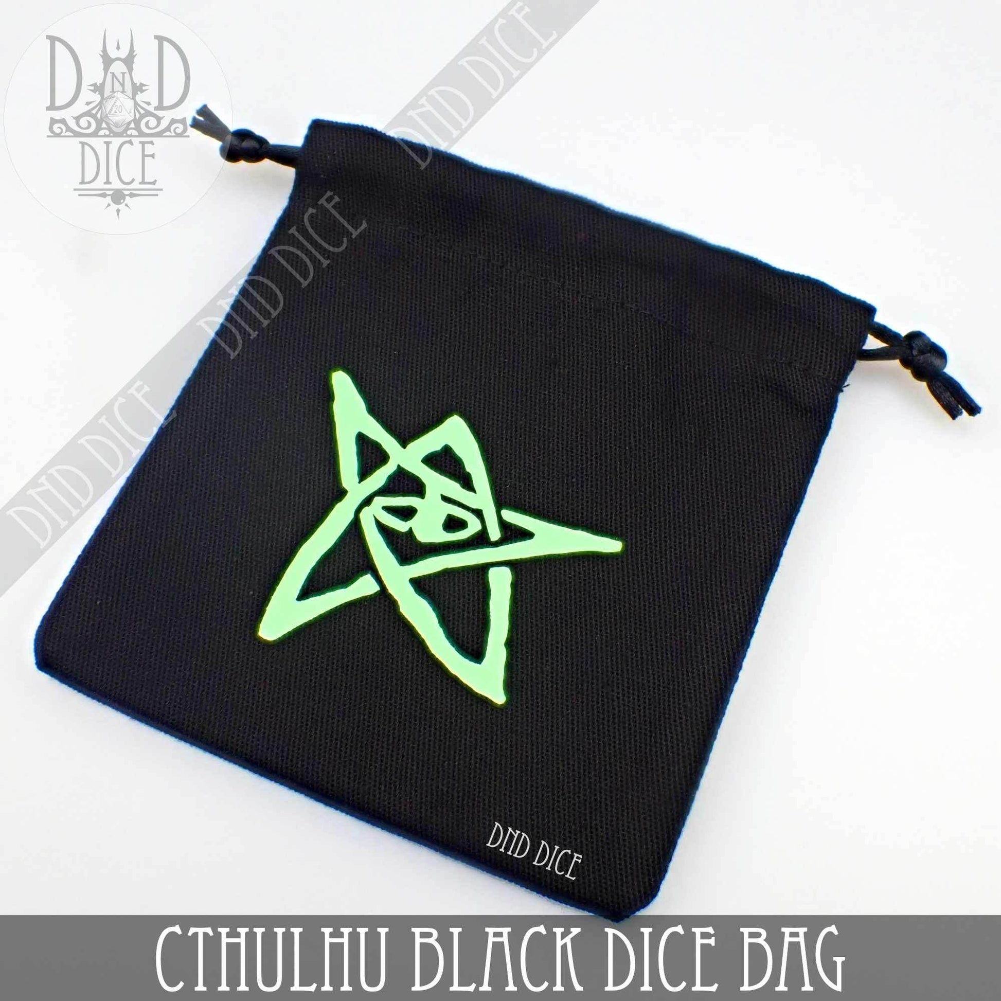 Call of Cthulhu BLACK Dice Bag - 
