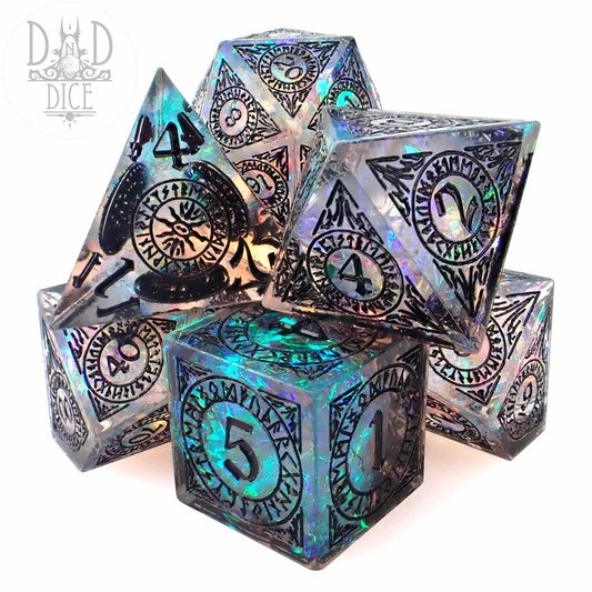 Halls of Asgard Handmade Dice Set - 
