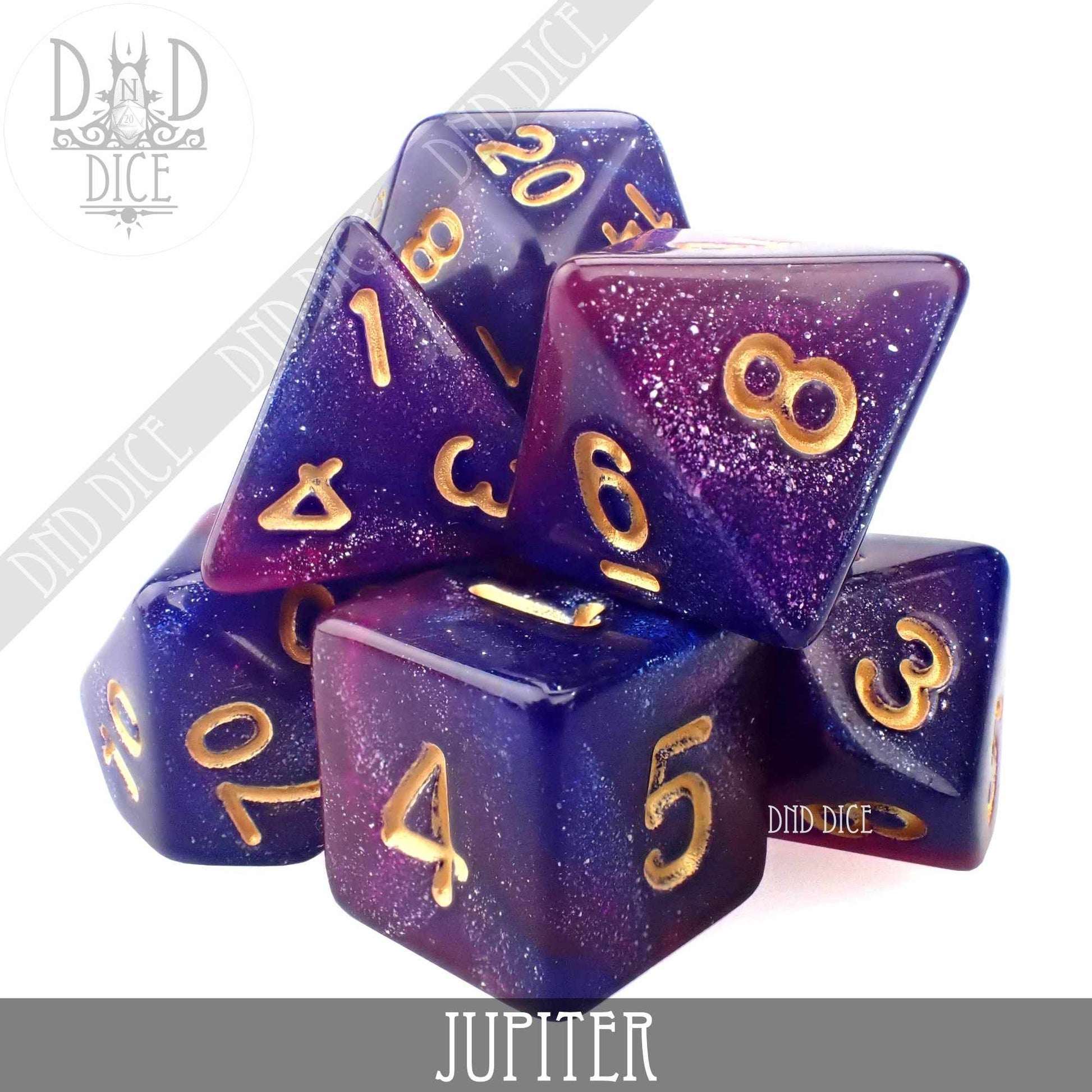 Jupiter Galaxy Dice Set - 