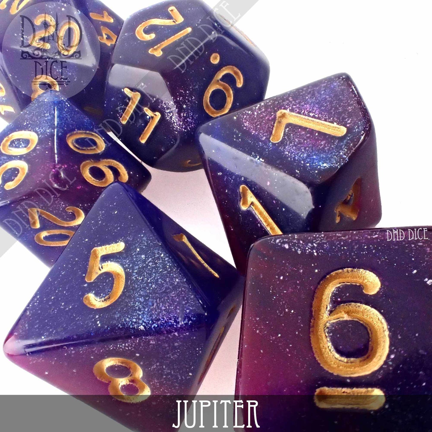 Jupiter Galaxy Dice Set - 