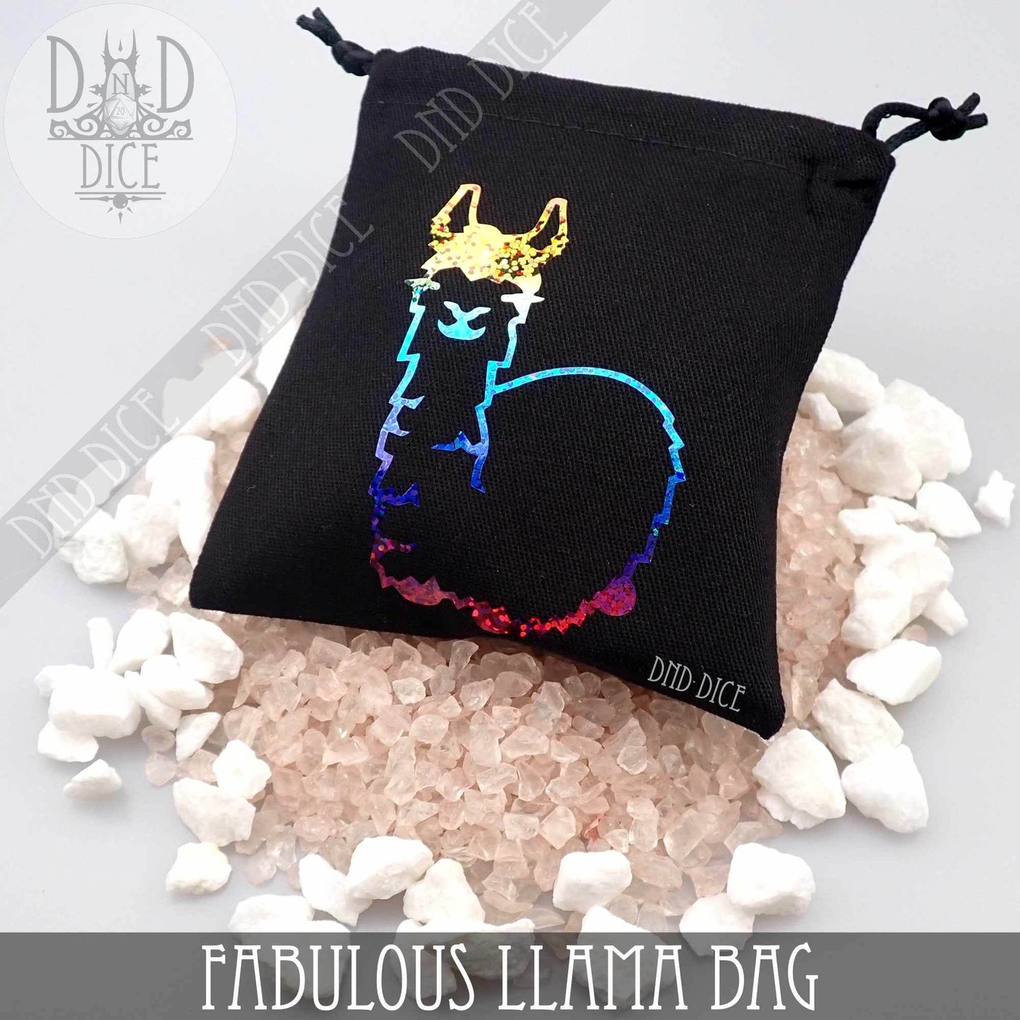 Fabulous Llama Dice Bag - 