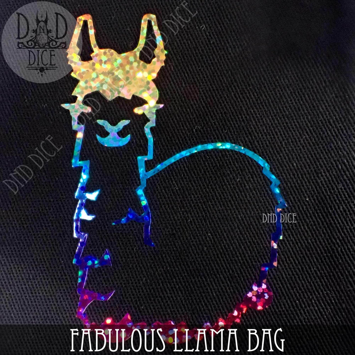 Fabulous Llama Dice Bag - 